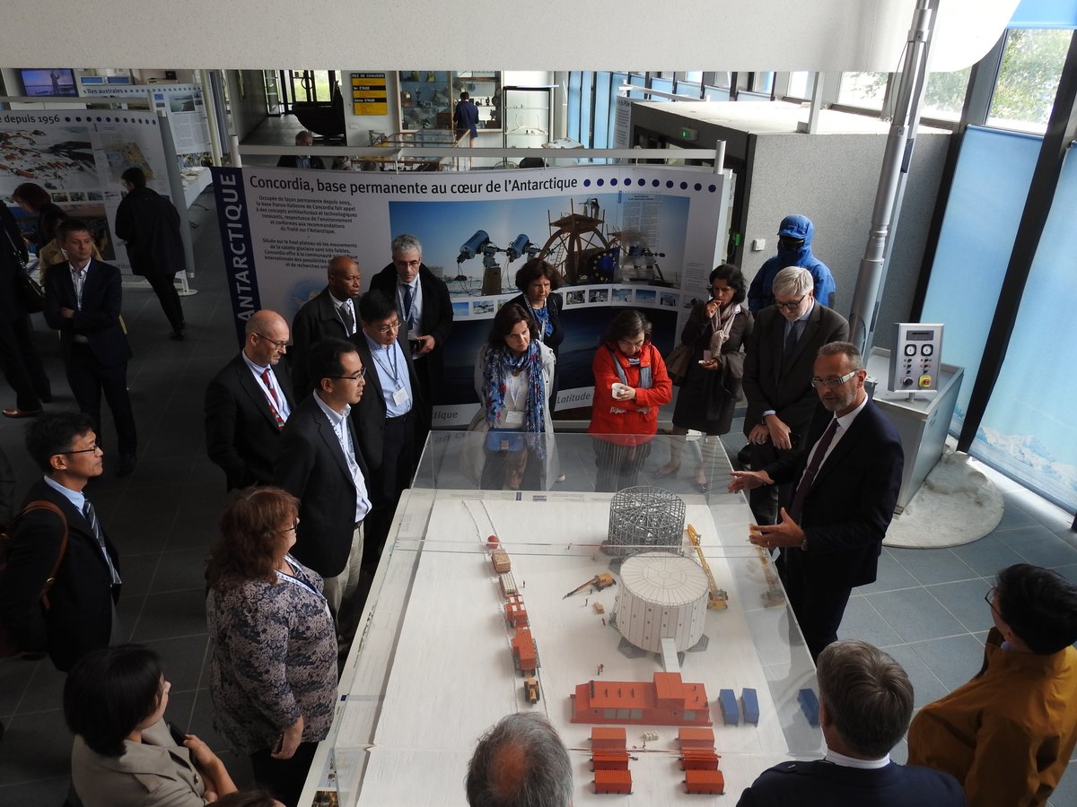  Visit of RI Concordia at Institut polaire français Paul-Emile Victor, (c) IPEV