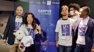 Retour sur Ocean Hackathon® 2021 avec l’équipe lauréate "Sargoteam", Fort de France
