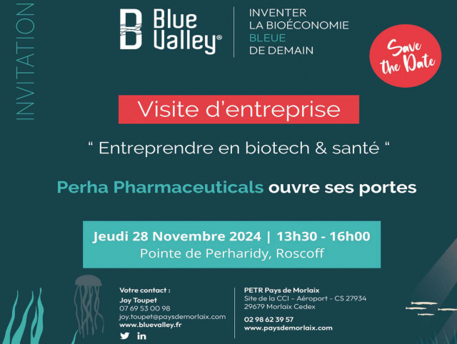 Blue Valley : visite de Perha Pharmaceuticals