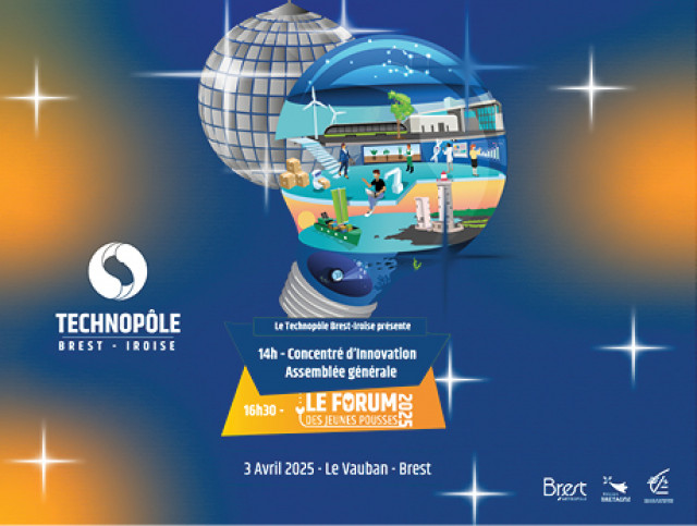 CONCENTRÉ D'INNOVATION (Assemblée générale 2025 du Technopôle Brest-Iroise) & Forum des Jeunes Pousses 2025