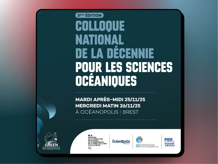 3ᵉ Colloque national de la Décennie pour les sciences océaniques