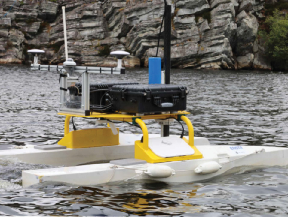 Field practical work for ENSTA’s future hydrographers and roboticists