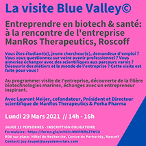 La visite Blue Valley : ManRos Therapeutics