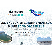 Formation Enjeux environnementaux d'une économie bleue