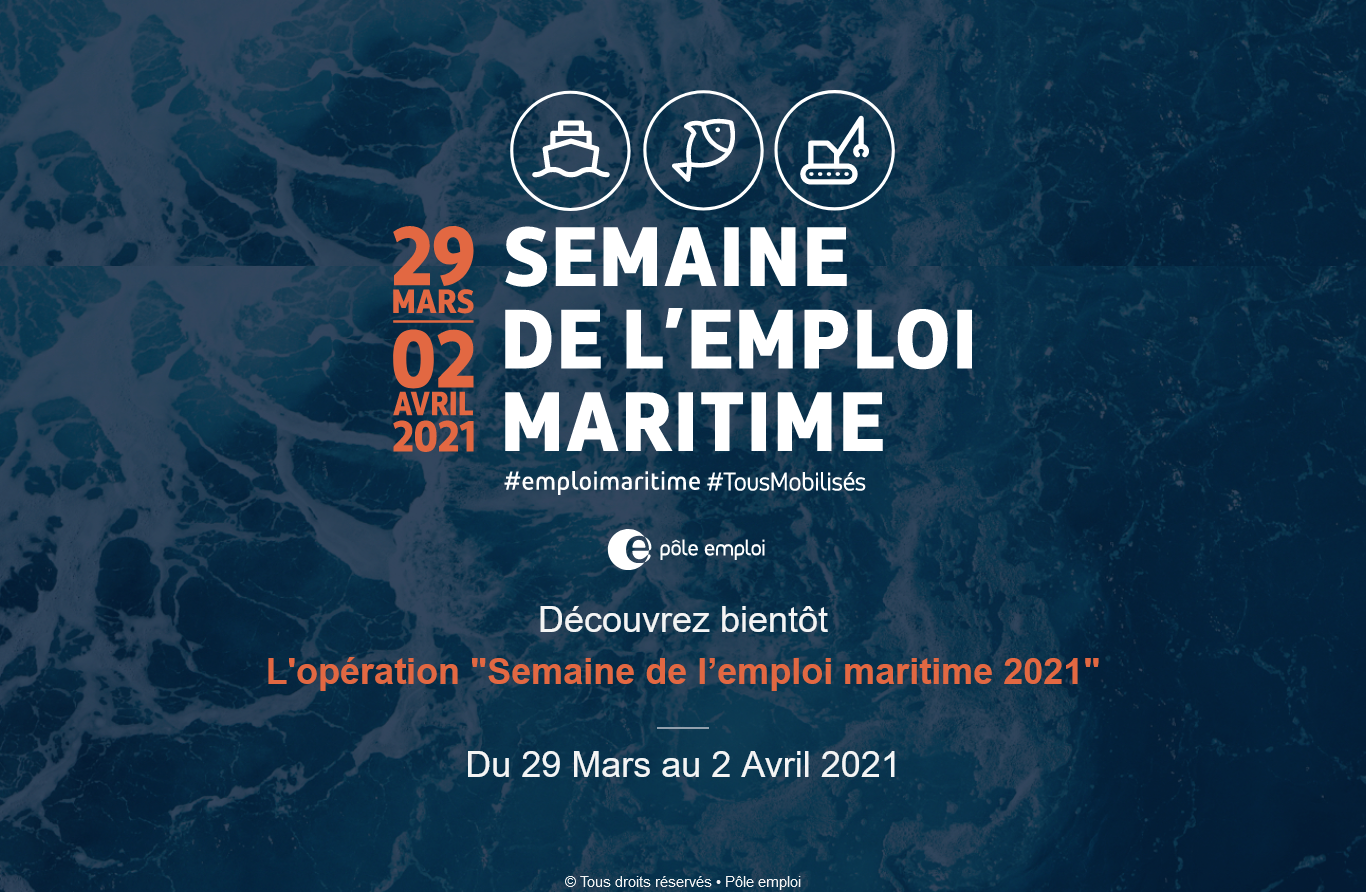 Découvrez bientôt la Semaine de l'emploi maritime 2021