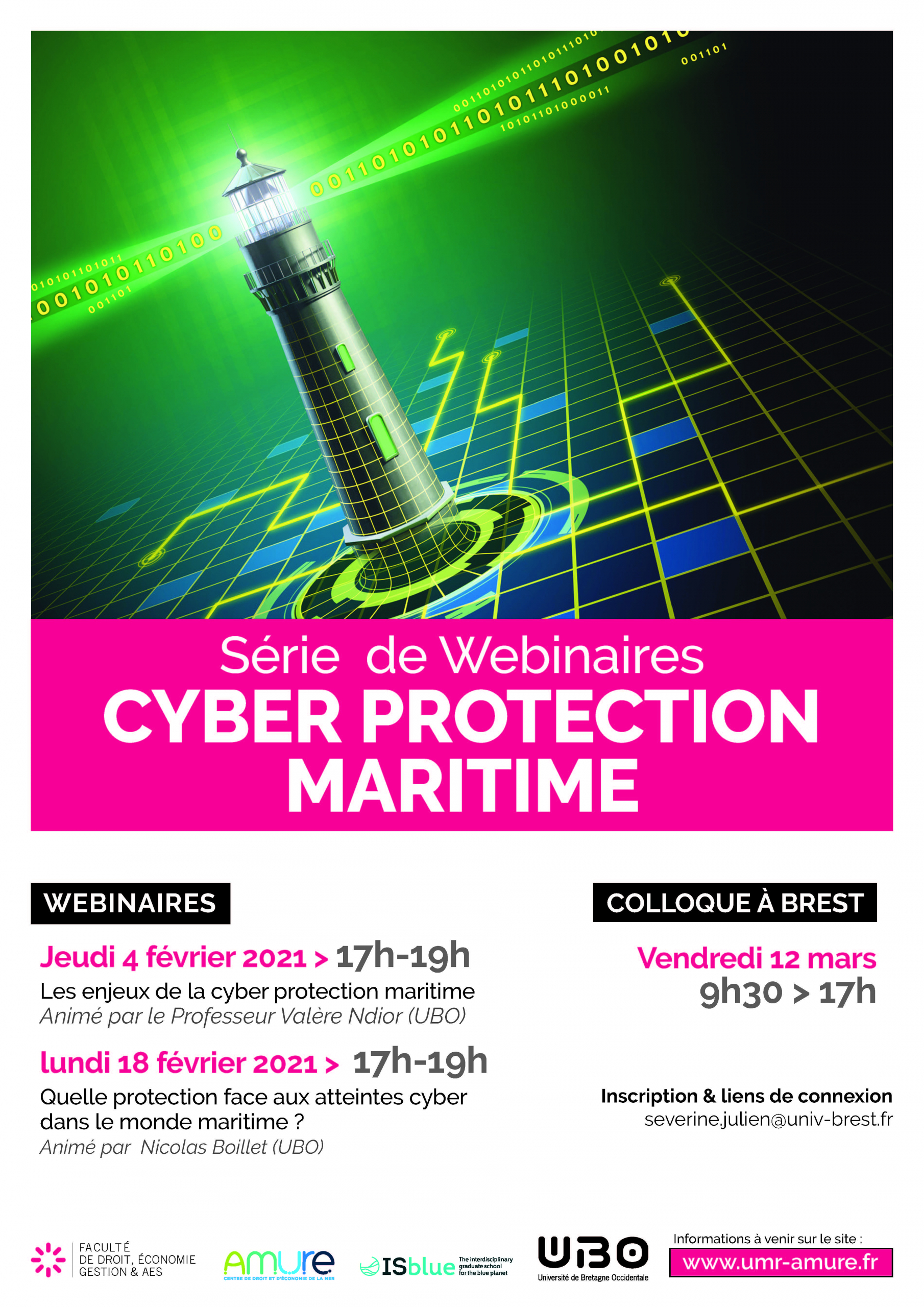 Série de Webinaires Cyber protection maritime