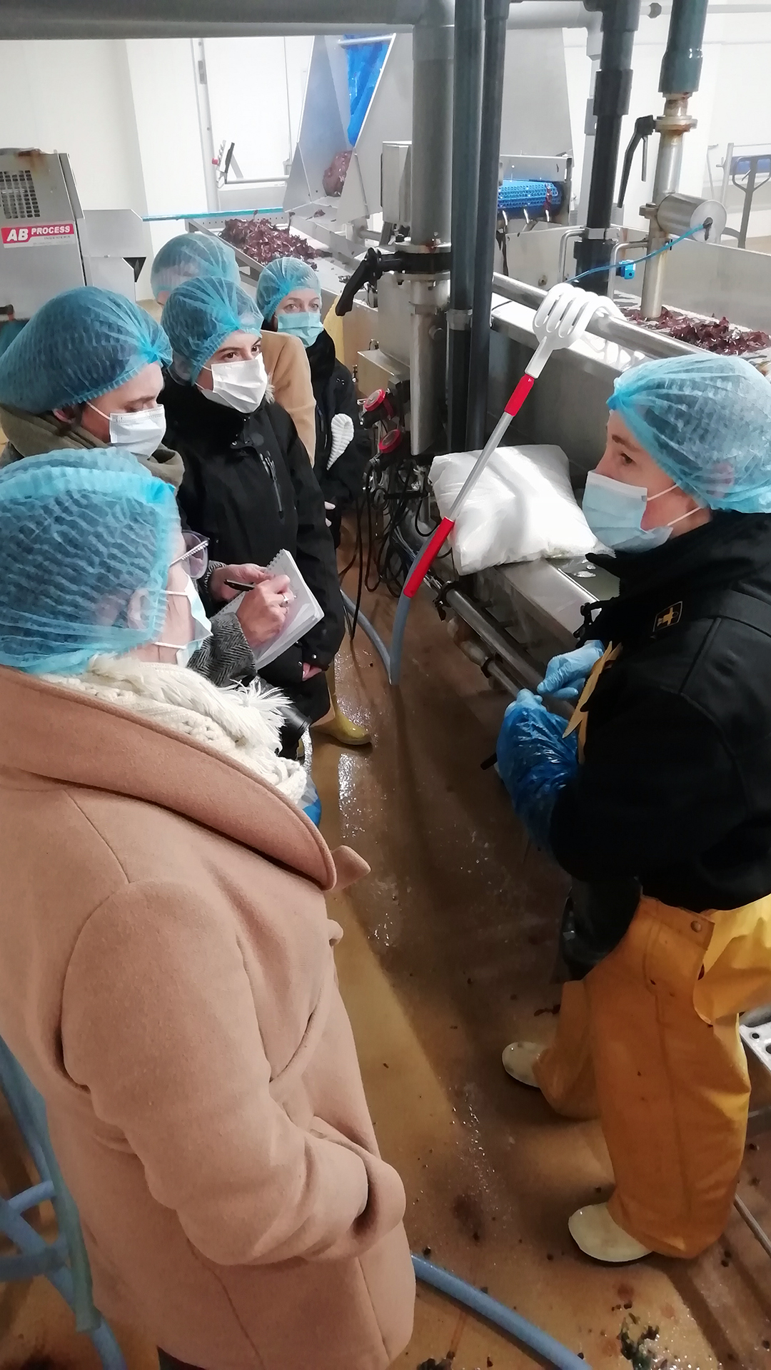 Visite des ateliers de transformation