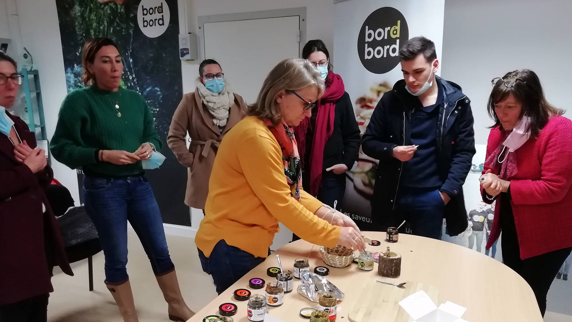 Dégustation des produits