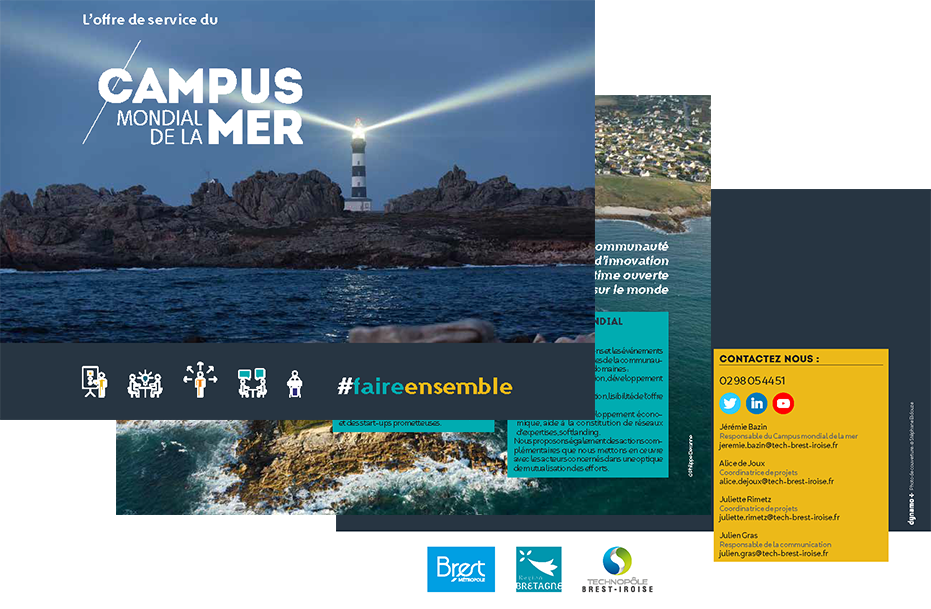 Aperçu de l'offre de service du Campus mondial de la mer