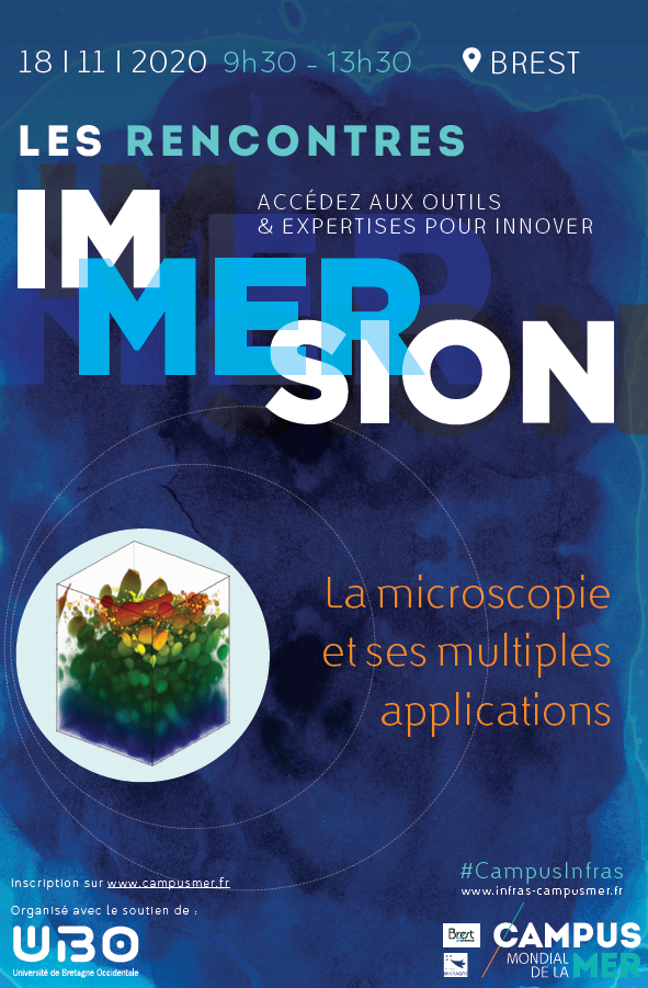 Affiche Rencontres Immersion Microscopie
