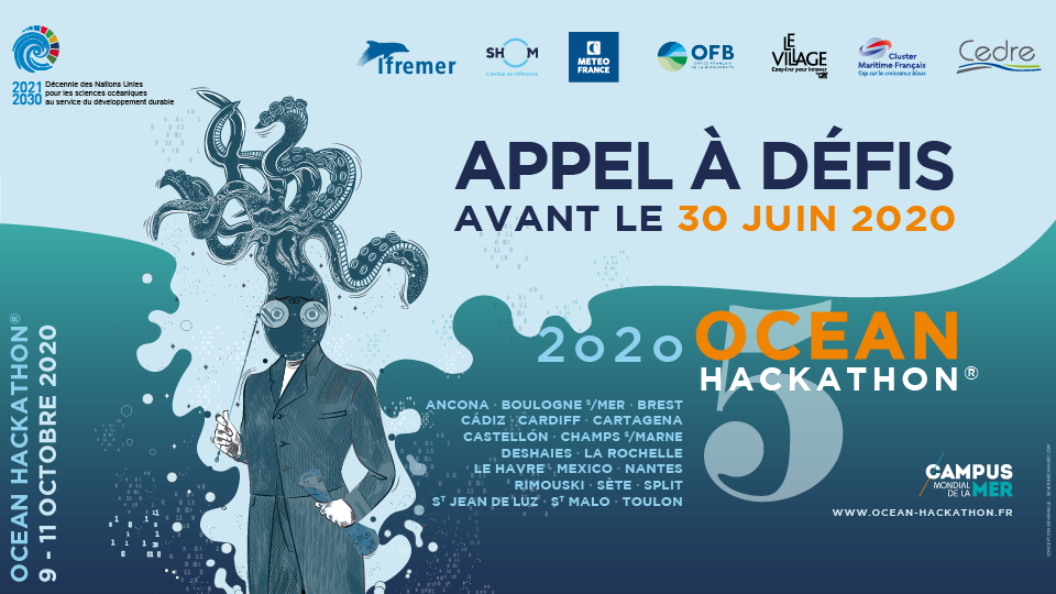 Appel à défis Ocean Hackathon® 2020