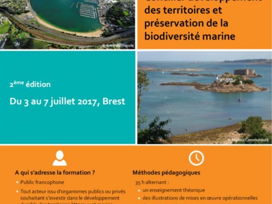 News in CMM: training in marine biodiversity and development of territories - registration open
