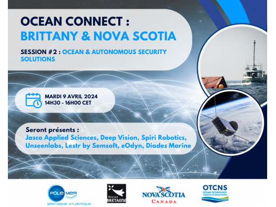 OCEAN CONNECT // BRITTANY & NOVA SCOTIA, Session #2 : Ocean & Autonomous Security Solutions