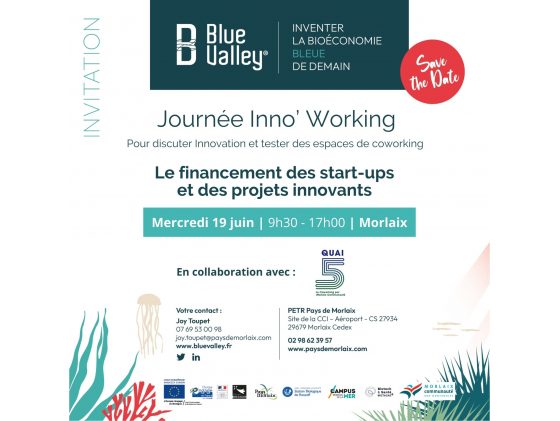 Journée Inno' Working “ Le financement des start-ups et des projets innovants ”