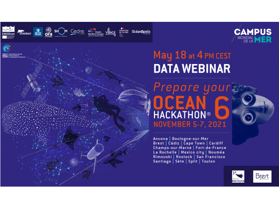 Webinaire "Data" : préparez votre Ocean Hackathon®