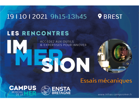 Rencontres IMMERSION n°3 - Essais mécaniques