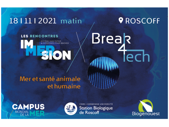 Rencontres IMMERSION / Break4Tech - Mer et Santé animale et humaine