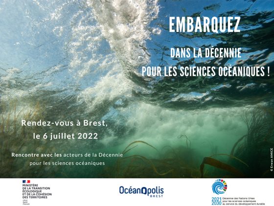 Embarquez pour Brest  - Colloque Décennie pour les sciences océaniques