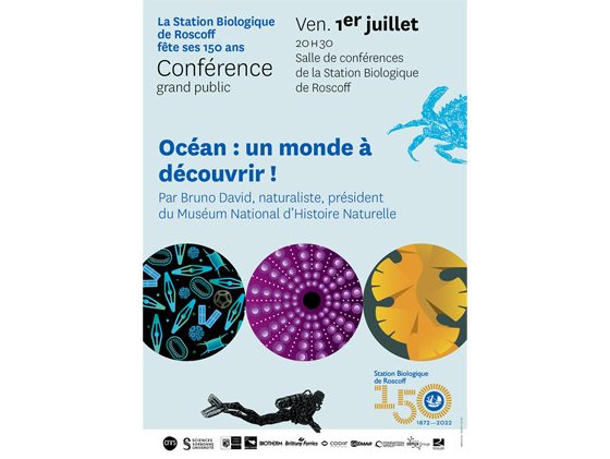 Conférence grand public : "Océan : un monde à découvrir !" 