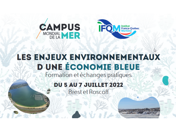 Formation Enjeux environnementaux d'une économie bleue