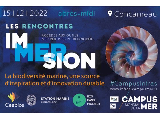 Rencontre Immersion La biodiversité marine, une source d'inspiration et d'innovation durable