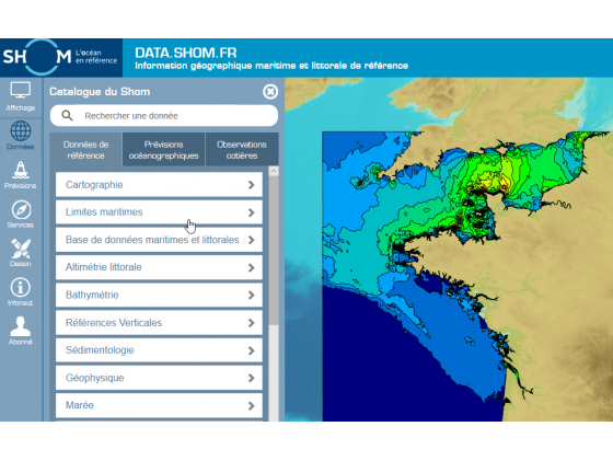 Webinaire : Portail de données du Shom
