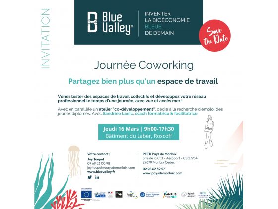 Coworking Blue Valley® - 16 Mars - Roscoff