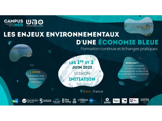 Formation enjeux environnementaux d'une économie bleue - session initiation