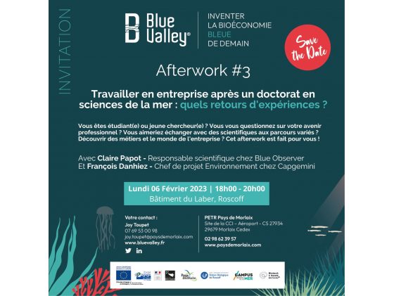 Afterwork #3 - Travailler en entreprise après un doctorat en sciences de la mer : quels retours d'expérience ?