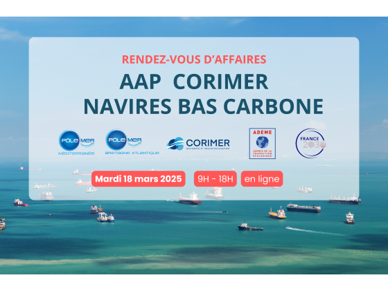  Rendez-vous d'affaires – AAP CORIMER "Navires bas carbone"