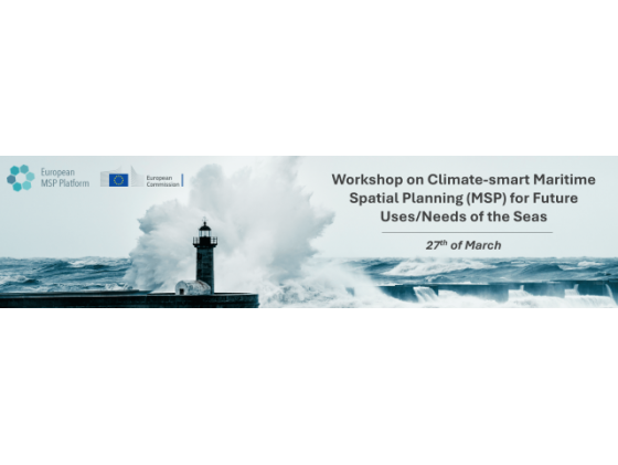 Atelier sur la planification maritime intelligente face au climat pour les usages et besoins futurs des mers.