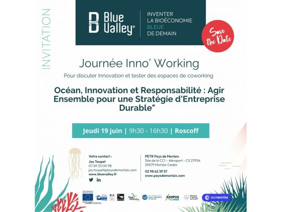 Journée Inno'Working  “Océan, Innovation et Responsabilité : Agir Ensemble pour une Stratégie d'Entreprise Durable" 