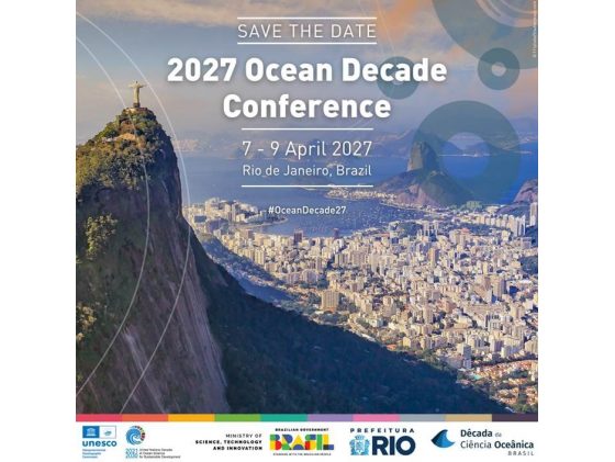 SAVE THE DATE | 2027 Ocean Decade Conference to take place on 7-9 April 2027 in Rio de Janeiro, Brazil