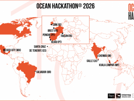 Ocean Hackathon® : 12 villes hôtes à travers le monde en 2026 !
