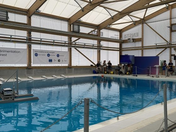 Infrastructure de recherche : le nouveau bassin d’expérimentation Air-Mer de l’ENSTA 