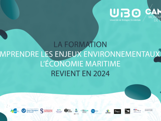 Focus sur la session approfondissement. Formation Comprendre les enjeux environnementaux de l’économie maritime. 