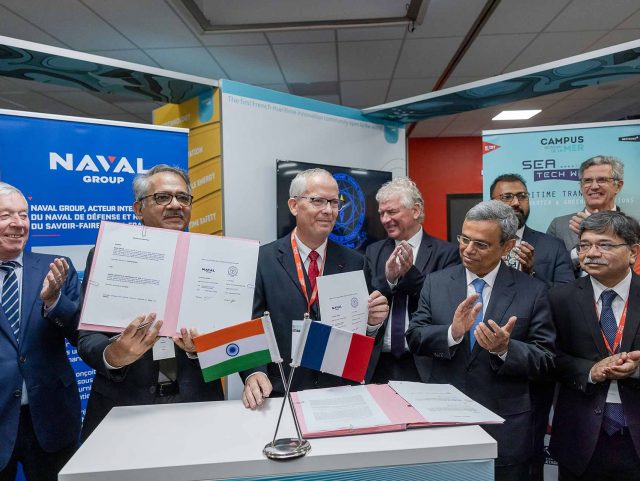 Naval group et l’Institut Indien de Technologie de Goa signent un accord de coopération
