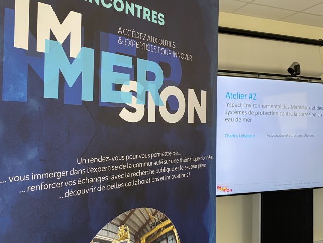 La Rencontre Immersion Entreprise « Recherche & Expertise en Corrosion » à l’Institut de la Corrosion affiche complet.