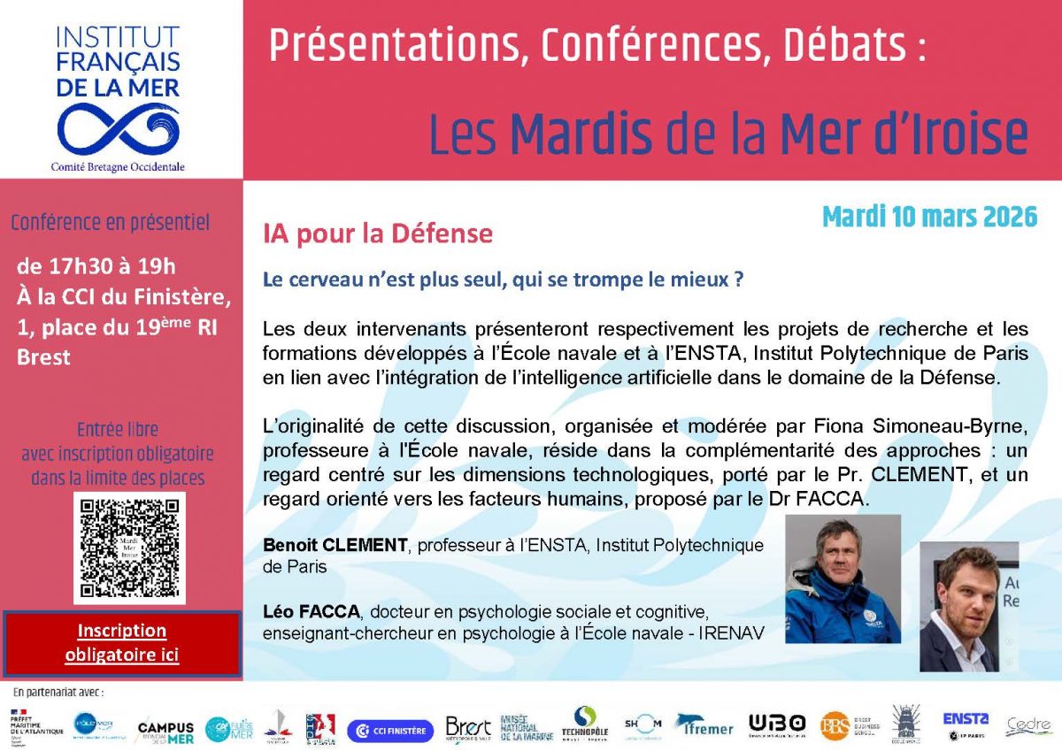 Mardi de la Mer d'Iroise: IA pour la Défense