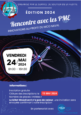 Rencontre avec les PME - INNOVATIONS AU PROFIT DU MCO NAVAL
