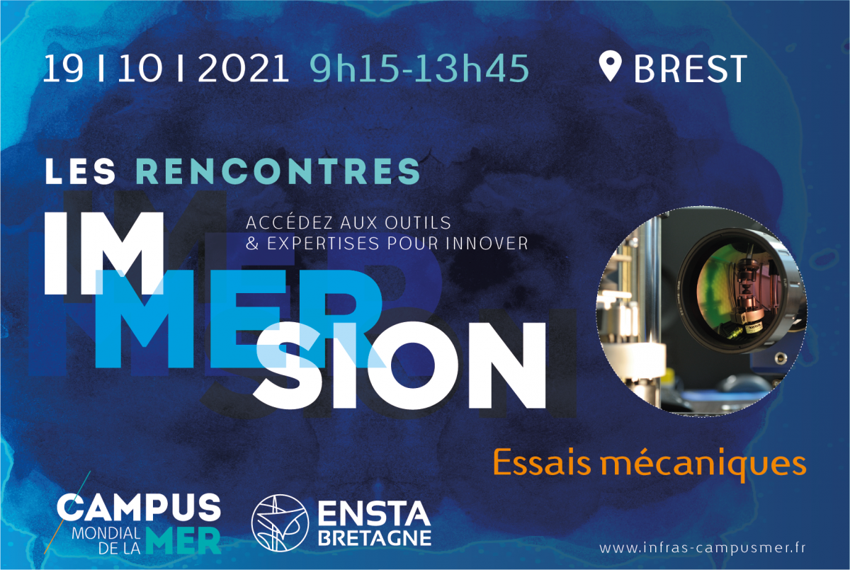 Rencontres IMMERSION n°3 - Essais mécaniques