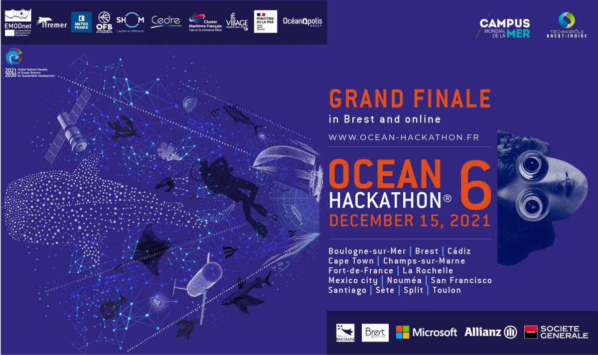 Ocean Hackathon® 2021 : la Grande Finale