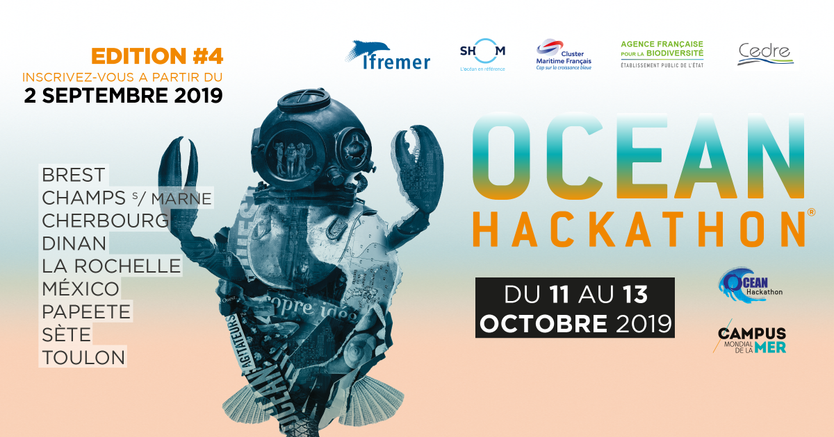Ocean Hackathon® : les inscriptions sont ouvertes !
