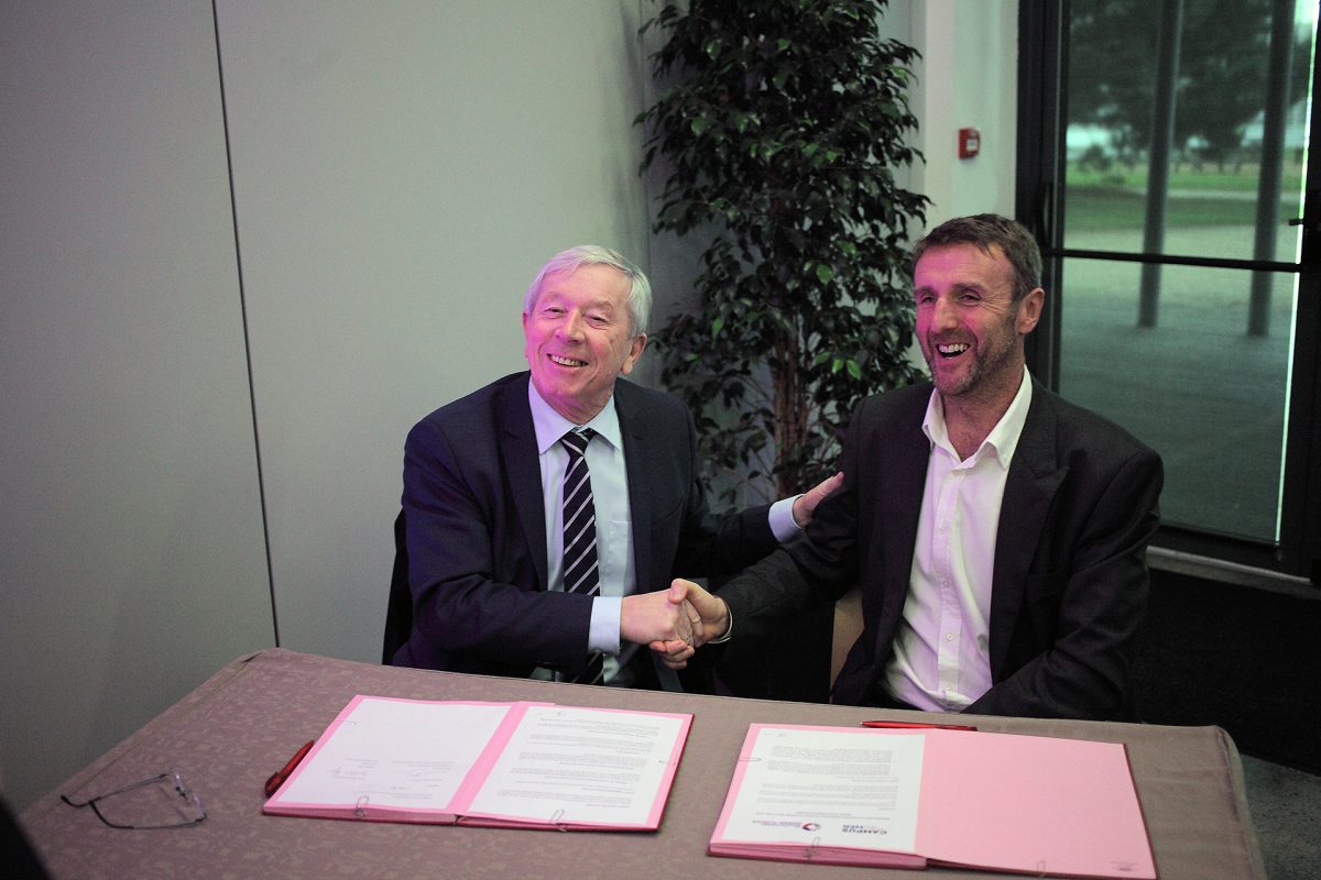 Signature d'une convention de collaboration avec le South Coast Marine Cluster