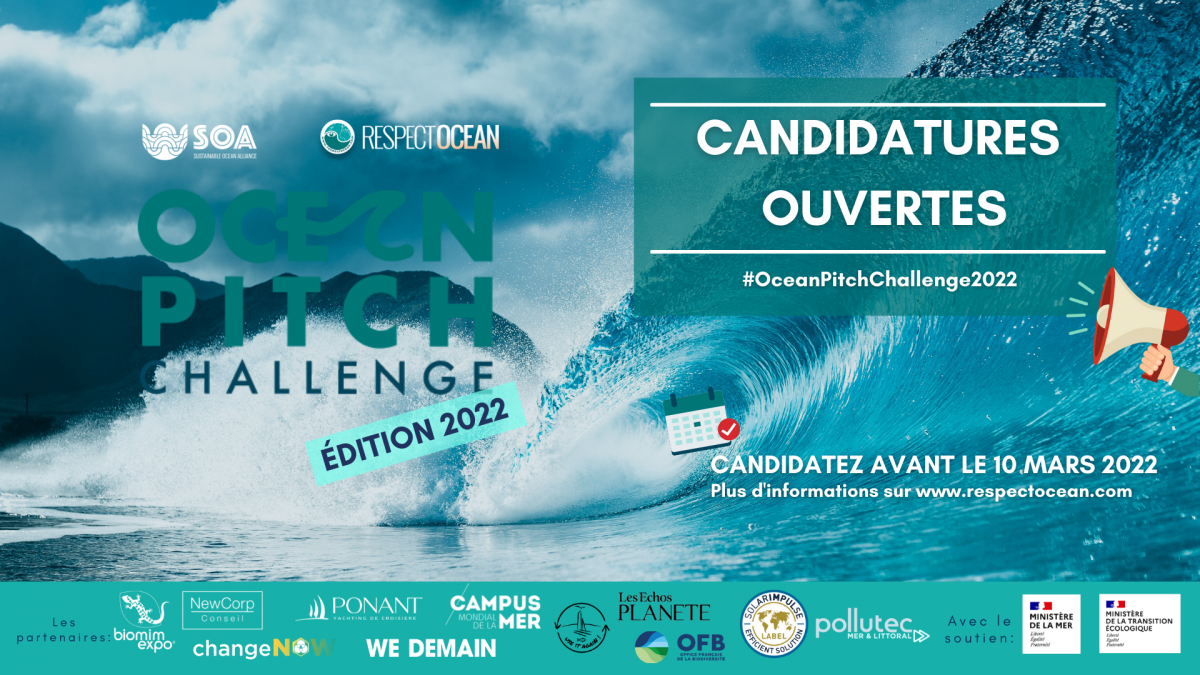 Le Campus est partenaire de la deuxième édition du concours Ocean pitch challenge® 