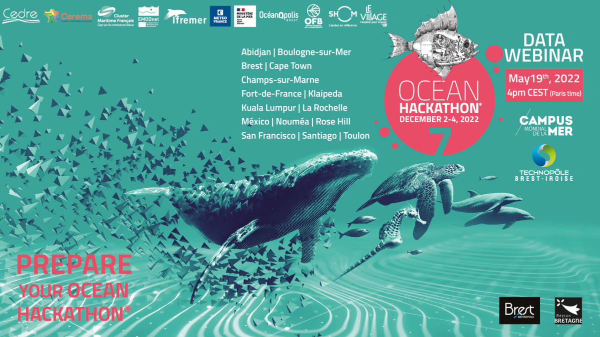 DATA Webinar : "Prepare your Ocean Hackathon®"