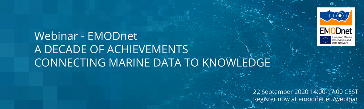 Webinar - EMODnet: A decade of achievements connecting marine data to knowledge