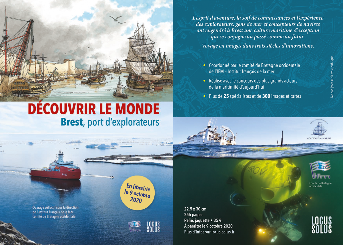 En librairie : « Découvrir le Monde – Brest, port d’explorateurs »