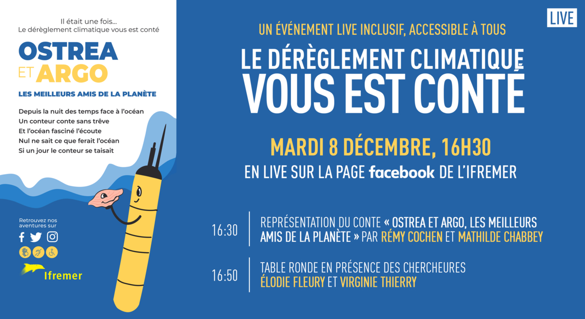 Le dérèglement climatique vous est conté