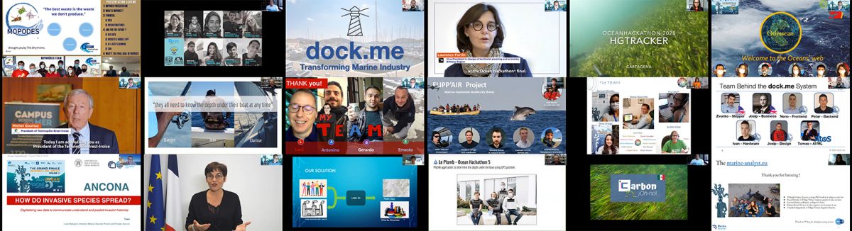 Grande Finale Ocean Hackathon® 2020 : découvrez qui sont les gagnants 